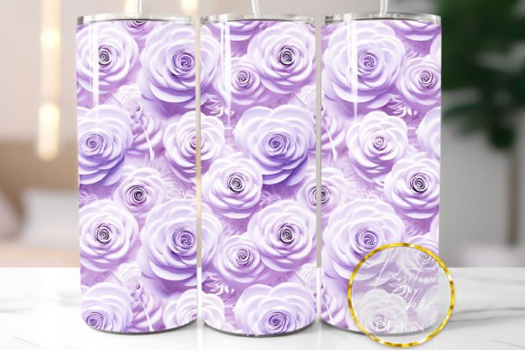 3D Roses Graphic for Modern Editorial Design