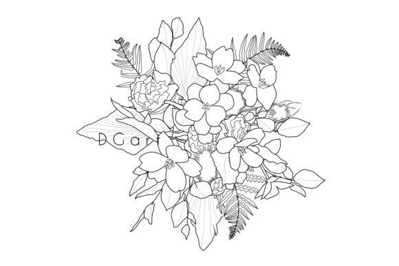 Beautiful Bouquet Graphic for Digital Creators