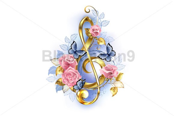 Musical Key Graphics for Crafting