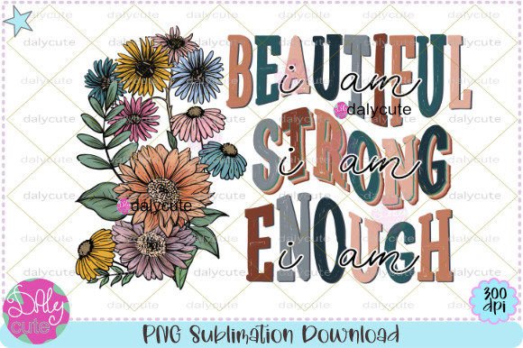 Retro Flowers Quote Graphic for Local Branding