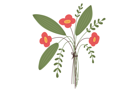 Wild Flowers Bouquet Icon
